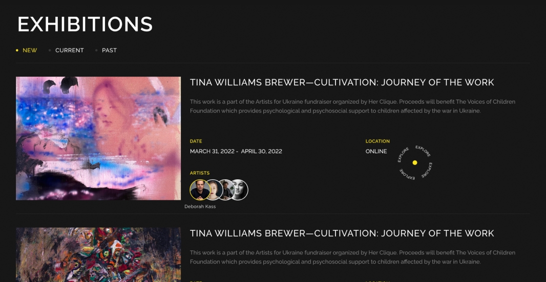 Онлайн выставка