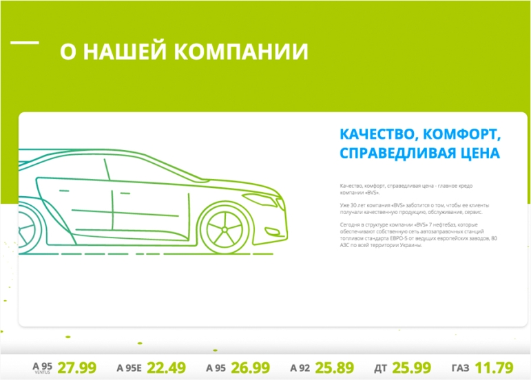 Тарифы на топливо